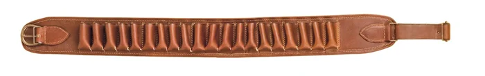 Cartouchière cuir gras à tubes pour cartouches 12 ou 20 – Country Sellerie