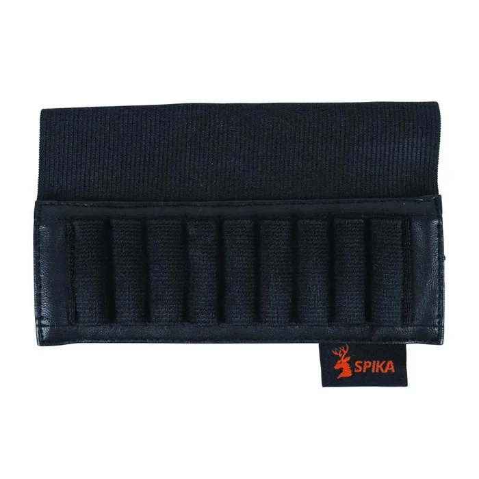Cartouchière de Crosse Spika Néoprène 9 Balles – Protection et Accès Rapide – Confort et Robustesse