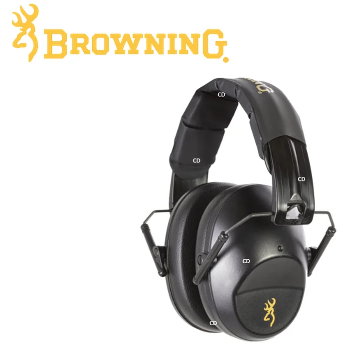 CASQUE ANTI-BRUIT BROWNING PASSIF COMPACT NOIR