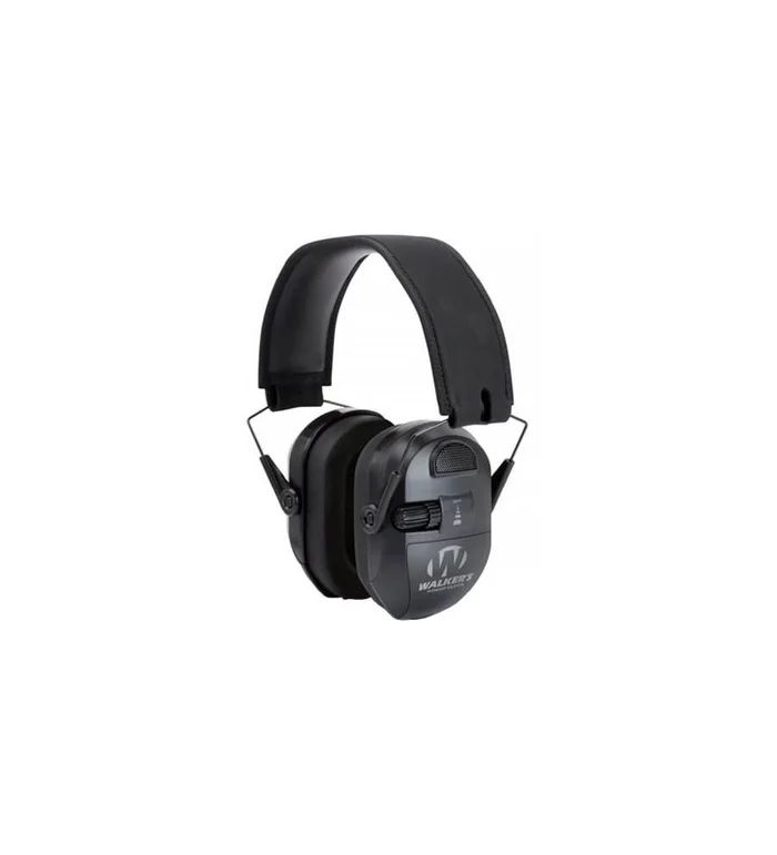 Casque anti-bruit électronique Walker’s Ultimate Power Quads – Noir