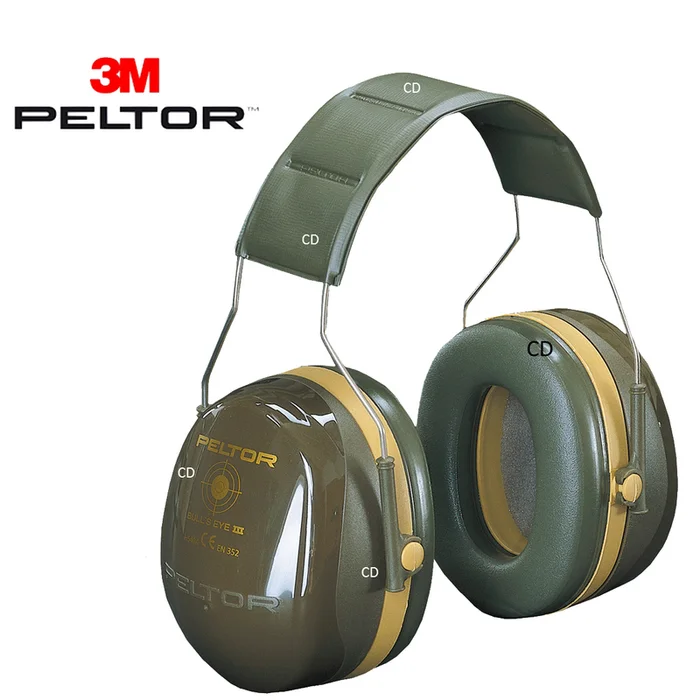 CASQUE ANTI BRUIT PELTOR 3M BULLS EYE III VERT