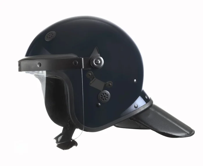 Casque mo12c Bleu – Protège nuque et crochets Masque – TU