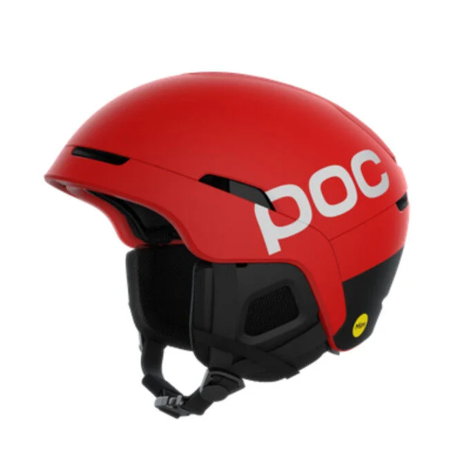 Casque POC Obex BC MIPS – Prismane Red Matt