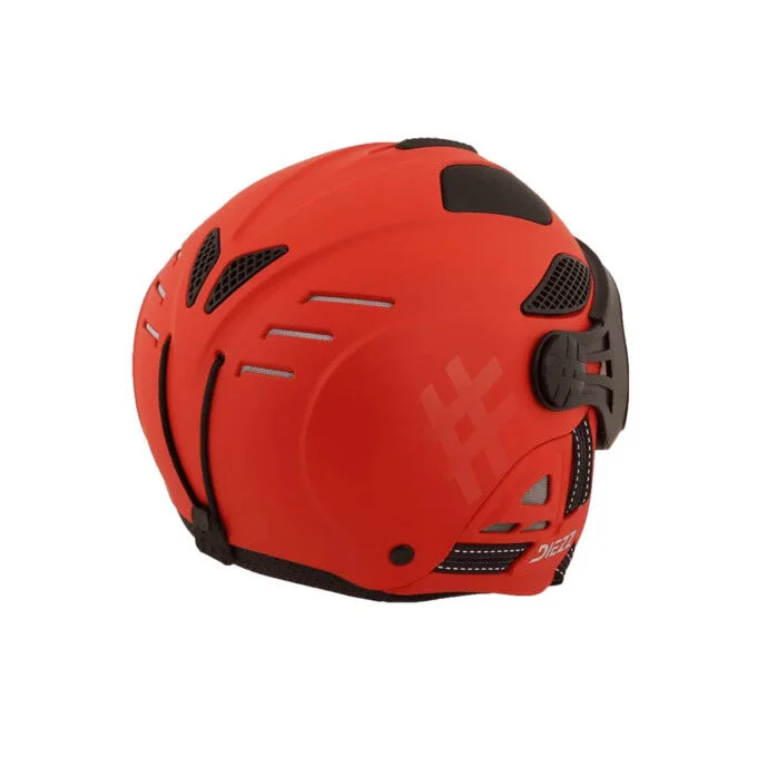 Casque ski visiere DIEZZ LOUNA II Tempo – Fire Red – Image 2