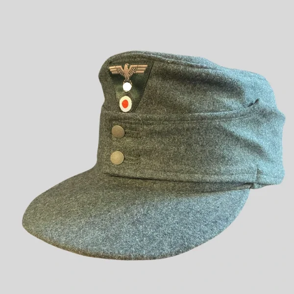 Casquette Allemande Grise Verde M43 – Repro Premium