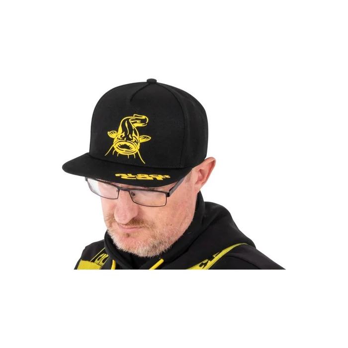 Casquette Black Cat Flat Peak Cap