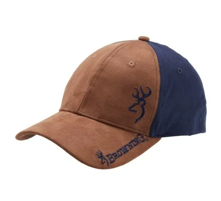 Casquette Browning Sean marron et bleu navy