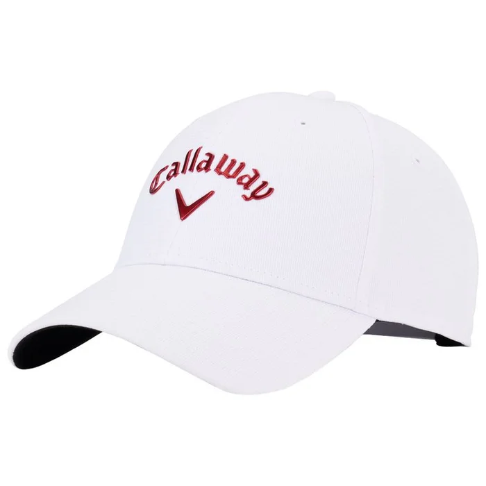 Casquette Callaway Golf Liquid Metal White Cardinal