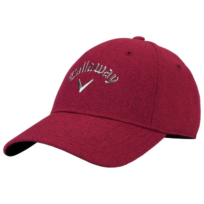 Casquette Callaway Golf Liquid Metal Women Red Plum Silver