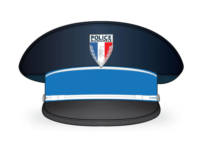 Casquette de cérémonie Police Municipale – Taille 62