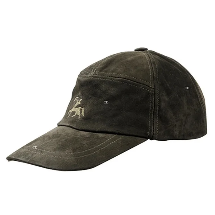 Casquette Homme Capcuir Cuir De Buffle Verney Carron Marron
