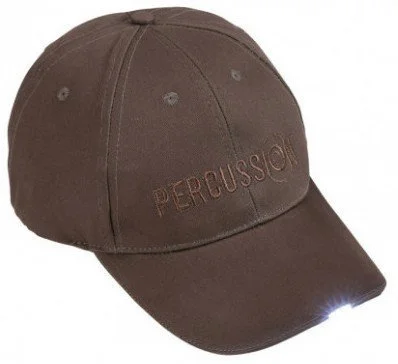 Casquette Led marron PERCUSSION