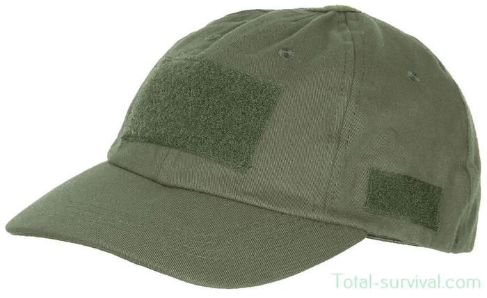 Casquette MFH US operations avec velcro, vert olive, réglable