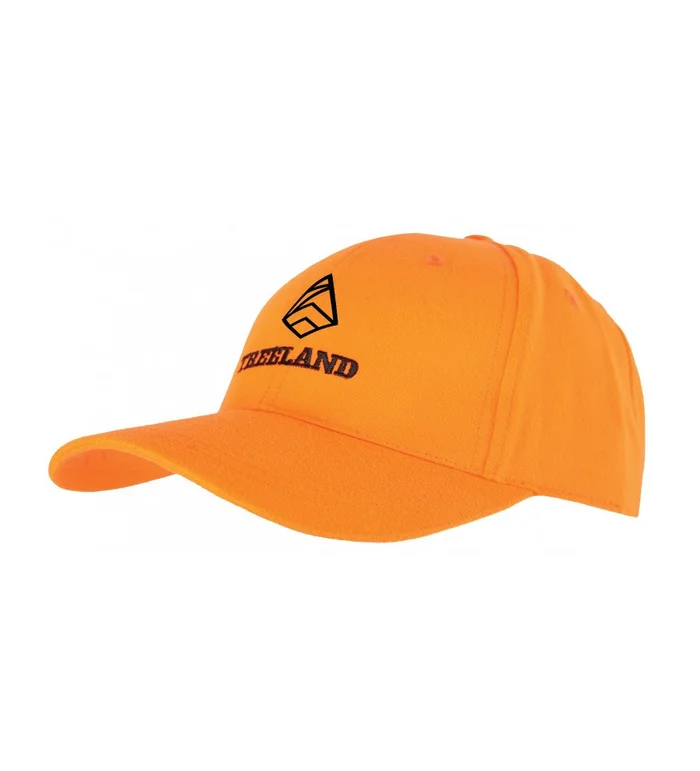 Casquette orange brodée Treeland