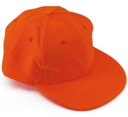 Casquette orange fluo PERCUSSION