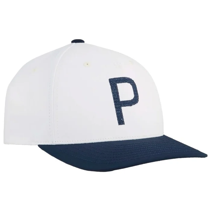 Casquette Puma Golf Crafted P Cap Warm White Black