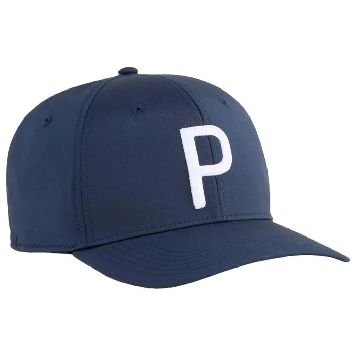 Casquette Puma Golf Heritage P Cap Ruby Shimmer Alpine Snow