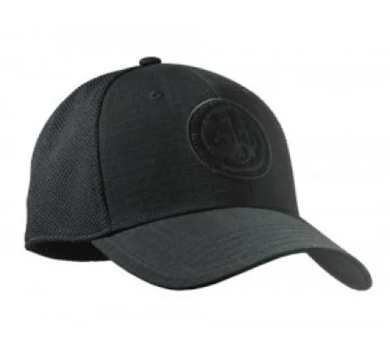 Casquette Shield Flexfit noire BERETTA58cm