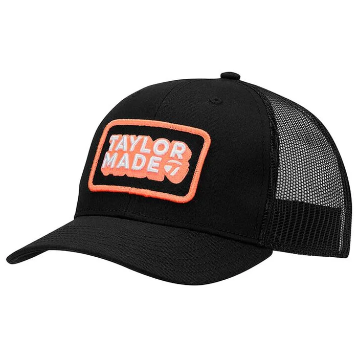Casquette Taylormade Lifestyle Retro Trucker Black Coral
