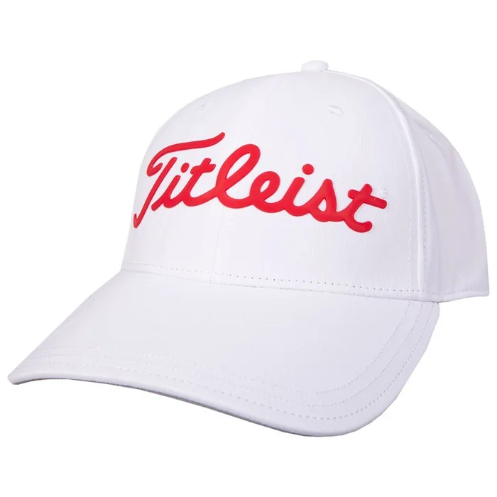 Casquette Titleist Players Performance Ball Marker Belgium White Red