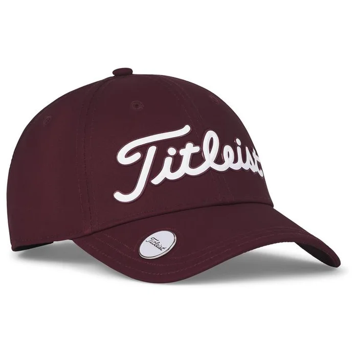 Casquette Titleist Players Performance Ball Marker Burgundy White