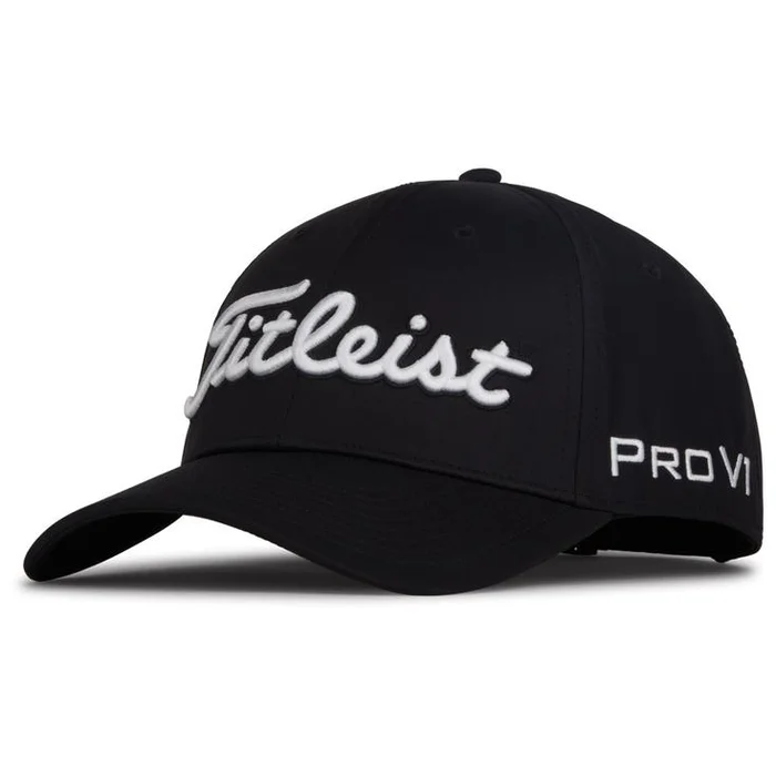 Casquette Titleist Tour Performance Black White