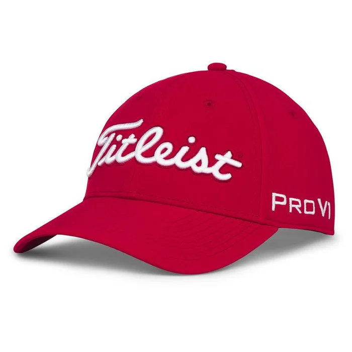 Casquette Titleist Tour Performance Red White