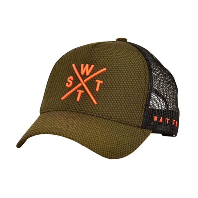 Casquette trucker Watts Tribe – Kaki
