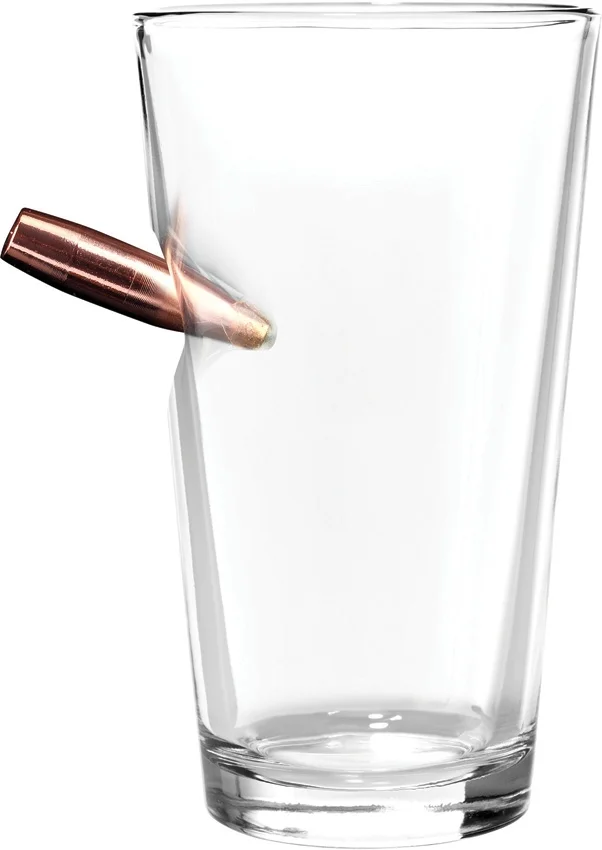 CBGLMSPINTG – Caliber Gourmet Bullet Pint Glass