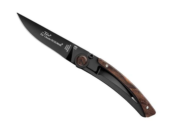 CD 4941.V LE THIERS DOZORME LINER LOCK VALLERNIA 10,5CM NOIR INOX