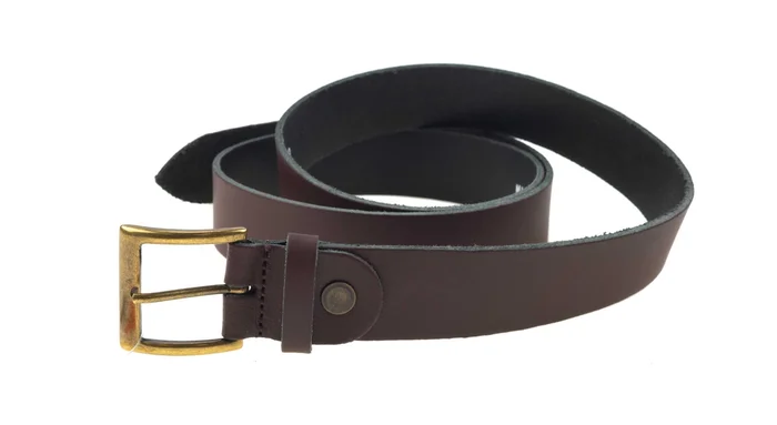 Ceinture en cuir Januel – Marron