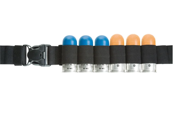 Ceinture munitions Safariland mod.4385 caddy – 20 Cartouches de 40mm – Noir