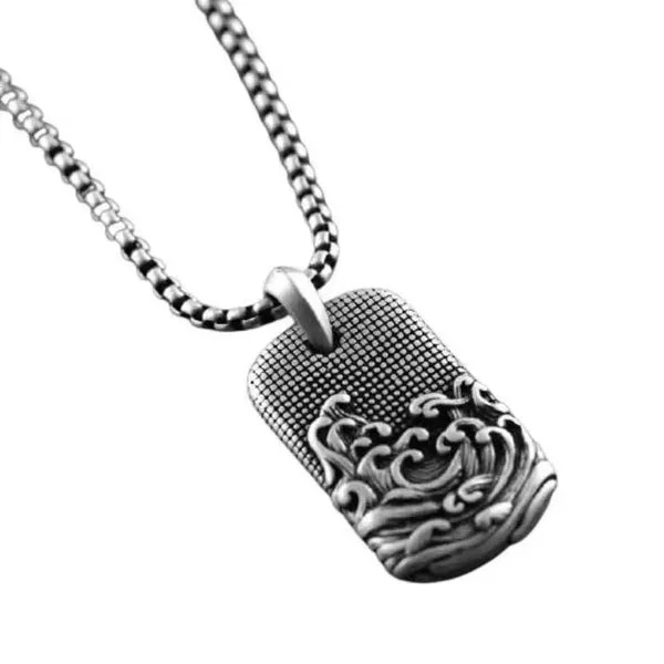 Chaine plaque militaire