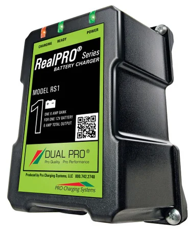 Chargeur de batterie Dual Pro Rs1 1 banque 6 ampères