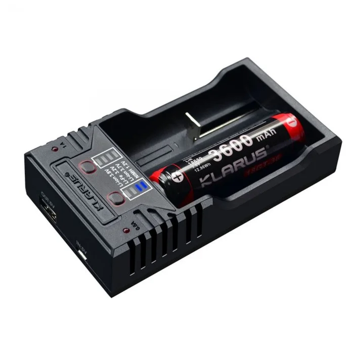Chargeur KLARUS K2 pour 2 batteries rechargeables