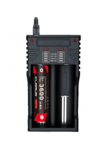 Chargeur pour 2 batteries rechargeables