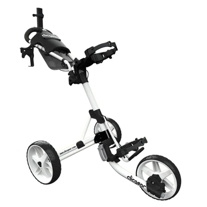 Chariot manuel 3 roues ClicGear Model Manuel 4.0 Blanc