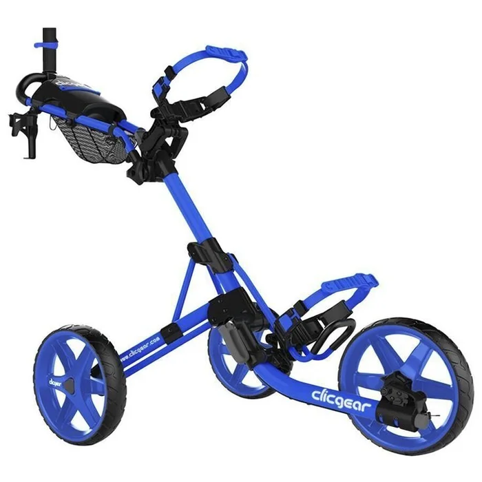 Chariot manuel 3 roues ClicGear Model Manuel 4.0 Bleu Foncé
