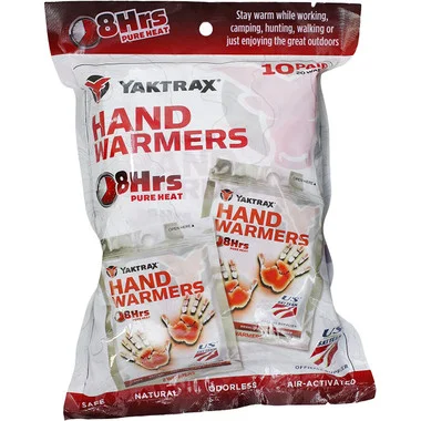 Chauffe-mains Yaktrax paquet de 10