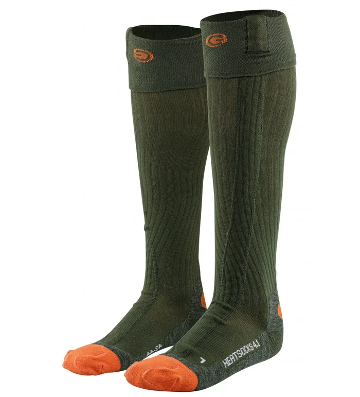 Chaussettes chauffantes Heat STOCK 4.1 TOE CAP et pack batteries – Lenz