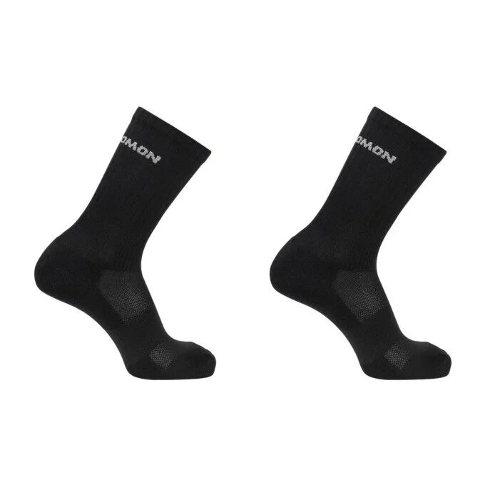 Chaussettes de randonnee EVASION CREW 2-PACK – Noir