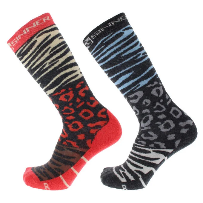 CHAUSSETTES DE SKI SINNER – ANIMAL CORAIL