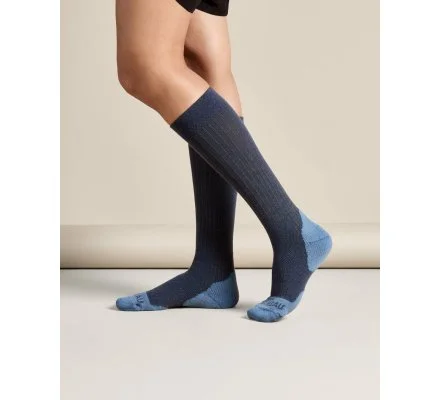 Chaussettes femme Iris bleu LE CHAMEAU – Image 3