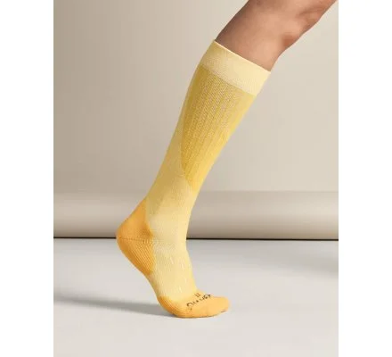 Chaussettes femme Iris jaune LE CHAMEAU – Image 4