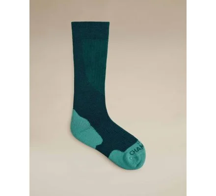 Chaussettes femme Iris vert LE CHAMEAU – Image 2