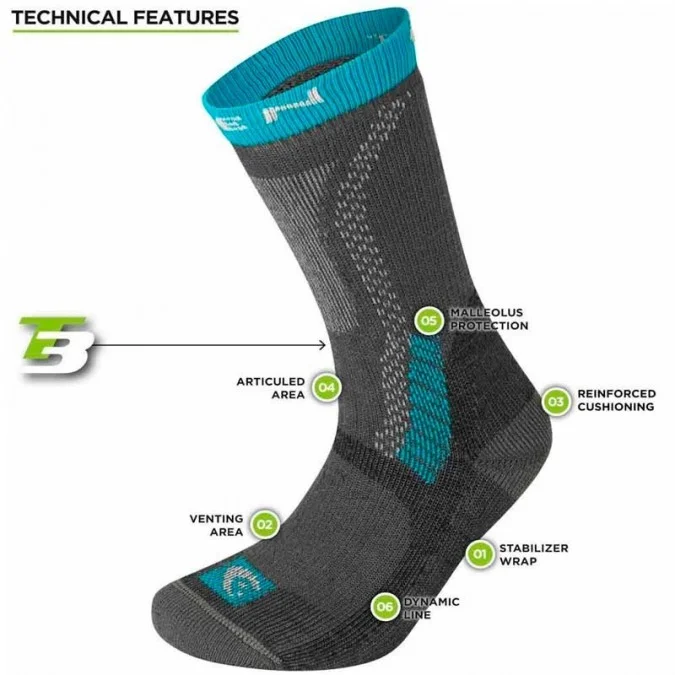 CHAUSSETTES FEMME LORPEN T3 HEAVY TREKKER ECO W