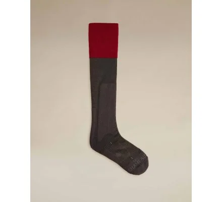 Chaussettes montantes vert rouge Vierzon LE CHAMEAU – Image 4