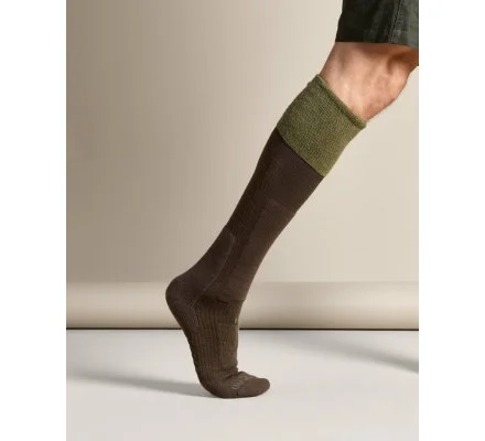 Chaussettes montantes vert Vierzon LE CHAMEAU – Image 2