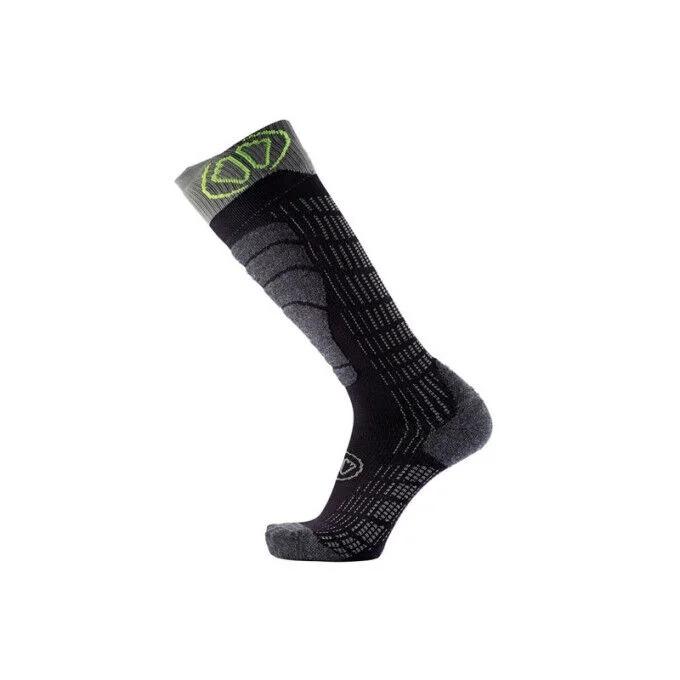 Chaussettes SIDAS Ski Comfort – Noir / Gris – Image 2
