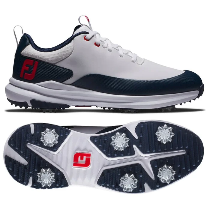 Chaussures avec crampons Footjoy Tour Rival Black Black White